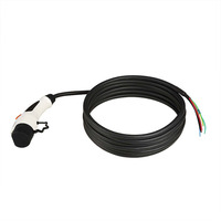 Câble de charge pour véhicule électrique 6A 11kW, câble de charge pour véhicule électrique de type 2, câble de charge pour véhicule électrique personnalisé