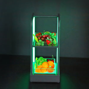 Custom bar Nightclub <b>Party</b> Novelties Supplies Luminous Fruit <b>Tray</b> Rack LED Creative Snacks Plate <b>Serving</b> <b>Tray</b> - Product Image 2