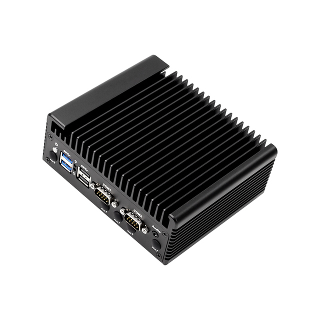 Factory Intel N100 Mini PC Quad-Core 2*Lan Ethernet Win10 Fanless Industrial NUC PC Support EU Plug in Stock