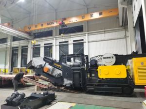 MONDE OP80-S-EL yüksek kaliteli hareketli çeneli kırıcı ve bantlı konveyör küçük taş kırma makinesi ile elek - Product Image 5