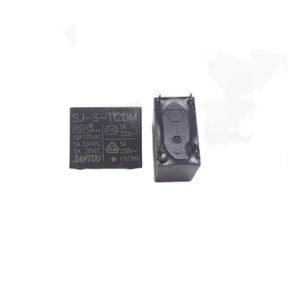 SJ-S-105 <span class=keywords><strong>109</strong></span> 112 118 <span class=keywords><strong>relais</strong></span> de puissance 124DMH/LMH-F haute sensibilité 24VDC 5A 4pin <span class=keywords><strong>relais</strong></span> SJ-S-124LM - Product Image 1