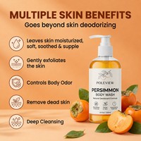 Gel Douche au Thé Vert et au Kaki en Gros pour Personnes Âgées – Parfum Naturel Désodorisant