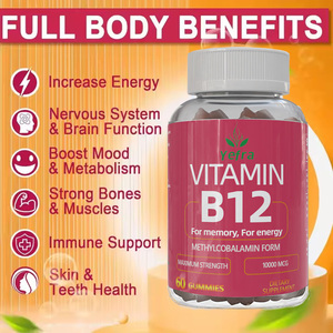 Gummies OEM pour améliorer la mémoire, Vitamine B12, Methylcobalamine pour l'énergie et la santé <span class=keywords><strong>de</strong></span> la mémoire, Aliment santé - Product Image 2