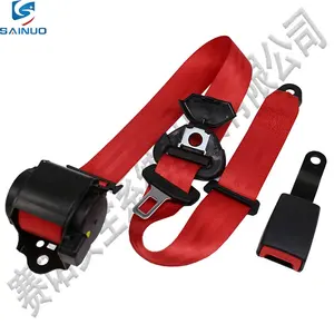 Safety Seat Belt 3 Point Retractable Lap Strap