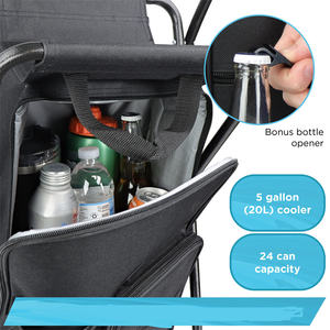 حقيبة ظهر للصدر ببرودة على الظهر لصيد السمك ، كرسي قابل للطي ، كرسي للصيد والتخييم - Product Image 6