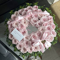 Cermin Dekorasi Bunga Bentuk Bulat Efek Reflektif Bahan DIY untuk Kemasan Buket Bunga Hari Valentine