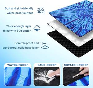 Alfombra Plegable para Playa, <span class=keywords><strong>Parque</strong></span>, Jardín, Pradera, Juegos, <span class=keywords><strong>Picnic</strong></span> Impermeable, Manta para Camping - Product Image 2