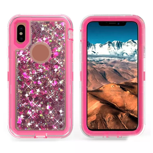 Funda líquida con purpurina personalizada a prueba de golpes Funda telefónica con purpurina líquida para Iphone Xr - Product Image 2