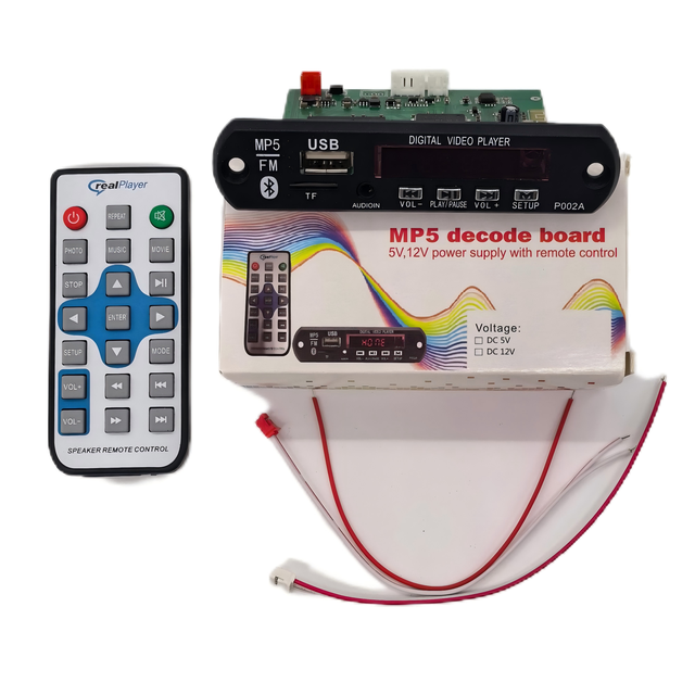 Hot Selling Music Player with Remote Control Fm Circuit Board and Radio Mp5 Decode Board