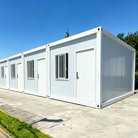Rumah Kontainer Mobile Tahan Cuaca dan Tahan Lama untuk Area Pekerjaan Jembatan, Akomodasi Lokasi Proyek Rumah Prefab