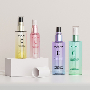 Botellas <span class=keywords><strong>de</strong></span> Envase Personalizadas Premium <span class=keywords><strong>de</strong></span> PET para Perfumes, Lociones y Sprays para el Cuidado <span class=keywords><strong>de</strong></span> la Piel con Pulverizador, 50ml/80ml/150ml, Impresión Serigráfica, Aptas para Champú - Product Image 1