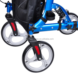 Andador de ruedas estándar de Europa con asiento-Ayuda de movilidad médica confiable - Product Image 5