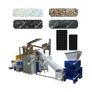 Waste Solar Pv Panel Recycling Plant Solar Photovoltaic Panel Recycling Machine