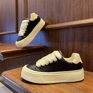 Zapatos Retro para Hombre M1002, Modelo 2025, con Suela Gruesa, Cómodos, Modernos, Versátiles, Casuales, con Forro de Malla, para Estudiantes - Product Image 1