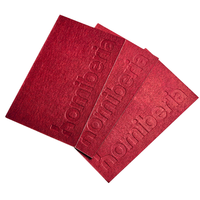 Tarjetas de presentación personalizadas de alta calidad con impresión de logotipos en lámina dorada