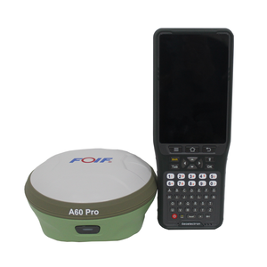ระบบควบคุมด้วยเครื่อง GNSS ประสิทธิภาพสูง FOIF A60Pro รองรับอินเทอร์เฟซผู้ใช้การจัดการแบบไร้สายอุปกรณ์สำรวจ GPS สำหรับงานสำรวจที่ดิน GNSS M - Product Image 1