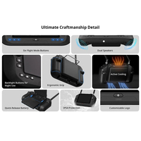 Stasiun Genggam 7" Smart Controller Dual-Band 2.4/5GHz Transmisi Video Industri FPV UAV Drone remote control