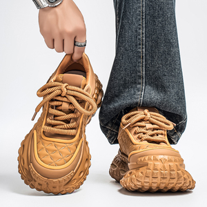 Rode Hardloopschoenen Heren Vrijetijdsschoenen Voor Het Hele Seizoen Zijn Verkrijgbaar In Verschillende Stijlen Om Aan Verschillende Smaken Te Voldoen - Product Image 2