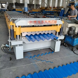 Máquina para Fabricar Tejas Trapezoidales <span class=keywords><strong>IBR</strong></span>, Máquina para Paneles de Pared, Máquina de Perfilado por Rodillos - Product Image 2