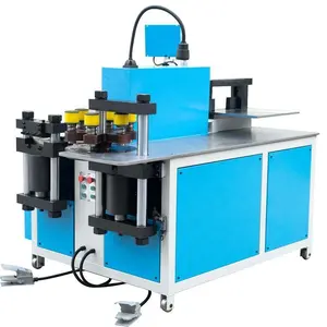 Máquina de processamento de barras de cobre cnc 3 em 1 máquina de barras hidráulica máquina de corte e dobra de barras