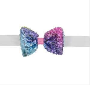 Robe tutu arc-en-ciel pour filles, robe de danse à paillettes avec nœud papillon, robe dos nu pour les filles de 3 à 10 ans - Product Image 4