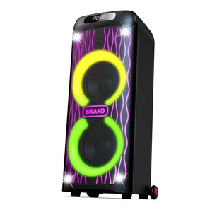 Chơi trong khi sạc Pro DJ âm thanh thiết bị kép 10 inch thông minh màu xanh răng lớn bên Hộp Karaoke loa 300W TWS hệ thống âm thanh - Product Image 1