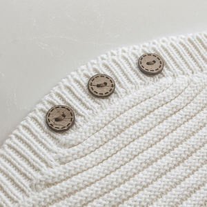 Engepapa inverno kid tuta carina per bambini <span class=keywords><strong>9</strong></span> <span class=keywords><strong>mesi</strong></span> cotone lavorato a maglia a maniche lunghe abbigliamento casual da bambino - Product Image 3