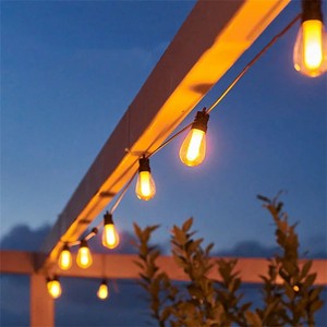 Luci Solari da Esterno Impermeabili per Giardino, Terrazzo, <span class=keywords><strong>Balcone</strong></span>, Campeggio, Feste - Lampade Decorative Retrò a Filo - Product Image 6