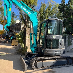 รถขุดมือสองสภาพ 95% ยี่ห้อ KOBELCO รุ่น SK55SR ขนาด 5 ตัน รถขุดขนาดเล็กมาใหม่ ได้รับมาตรฐาน EPA และ CE สภาพดี ใช้งานน้อย ขาย - Product Image 1