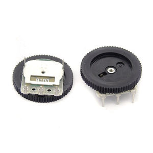 Potentiomètre rotatif personnalisé à <span class=keywords><strong>3</strong></span> broches, diamètre extérieur 8-20 mm, bouton en plastique, volume d'écouteurs, 1K-1MΩ - Product Image 4