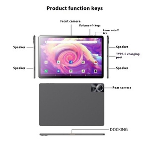 Layar Ultra besar eksklusif lintas batas, komputer Tablet 14 inci panggilan mode ganda 4G <span class=keywords><strong>Plug</strong></span>-in - Product Image 5