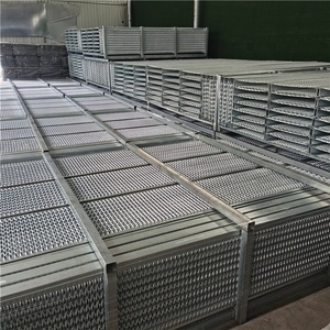 مكافحة زلة المجلفن لوح فولاذي الألومنيوم مقبض ماسي تبختر قناة صريف الممشى - Product Image 5