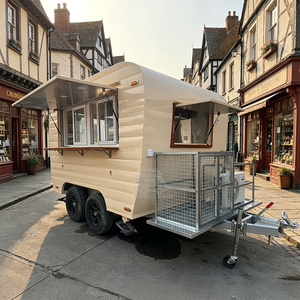 Food Truck Unique à Coins Arrondis, Remorque de Restauration Personnalisée à Bords Ovales - Product Image 6