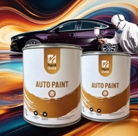 Peinture automobile de finition bleu métallisé pour réparation de carrosserie et revêtement plastique 1L*12 – Approvisionnement direct usine