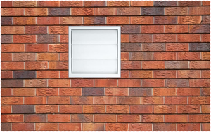 Electric 6 Inch External Ducting Air Vent Spigot Intake Wall Extractor <b>Fan</b> Ball Non-Return Gravity Shutters Wall-Mounted OEM - Product Image 3