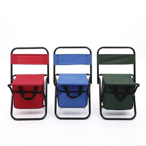 <span class=keywords><strong>Chaise</strong></span>-sac à dos pliable légère et robuste de haute qualité, personnalisable, pour la pêche, le camping et les cadeaux de bienvenue, avec fonction glacière - Product Image 1