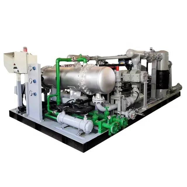 CE Approved 250bar High Automation Totally Oil Free CNG Compressor Natural Gas Compressor