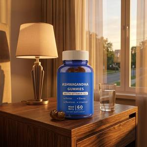 <span class=keywords><strong>Gummies</strong></span> d'Ashwagandha en gros 2000MG Équilibre de l'humeur Détente Calme <span class=keywords><strong>Anti</strong></span>-<span class=keywords><strong>Stress</strong></span> Bonbons Gélifiés à la Pectine Sans Sucre - Product Image 2