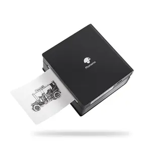 Mini máquina para hacer etiquetas M02, fabricante de códigos de barras Bluetooth para estudiantes de negocios, impresora de etiquetas térmicas directas sin tinta
