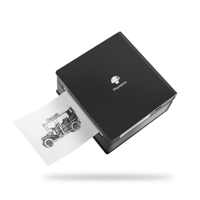M02 Mini Direct Thermal Label Maker Machine Ink-Free Barcode Printer for Business or Student Use Stock Product