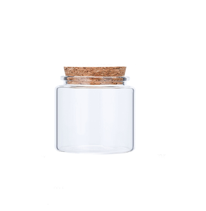 Tarro de vidrio resistente al calor de 40 ml, el más vendido al por mayor, con hebilla y tapa de corcho - Product Image 5