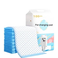 Hochwertige Anpassbare Welpentrainingsunterlage Einweg Superabsorbierende Haustierunterlage PE SAP Tissue-Papier PC für Hundetraining