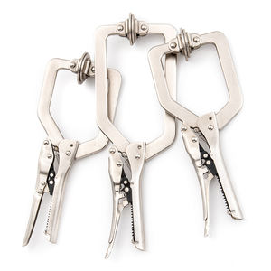 Herramienta de mesa para carpintería, plantilla de agujero de bolsillo, abrazadera de agarre, abrazadera de madera frontal autoajustable, pinza de bloqueo automática C - Product Image 3