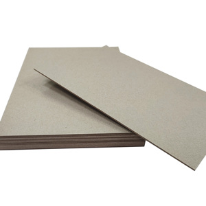 0.5-4mm Grey Chipboard Paper for Notebook Cover Paper Board Roll and Sheet Paper Board - Product Image 1