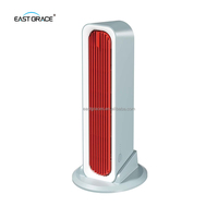 Mini ventilador enfriador de aire recargable de 3600mAh, ventilador de refrigeración de sobremesa con control remoto, 1-3 velocidades de viento, USB tipo C para el hogar y la oficina