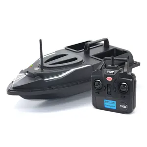 Constant Speed Cruise Mode Dual Hoppers Long Range RC Control Bait Boat With GPS And Cool Turning Light