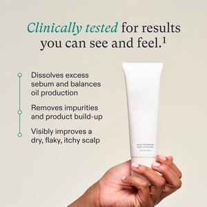 Exfoliante para el cuero cabelludo, elimina la acumulación de productos y la grasa para un cabello y cuero cabelludo más saludables, exfoliante para el cabello formulado por médicos - Product Image 2
