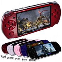 Consola de Juegos Portátil con 5000 Juegos Integrados, 8GB, Pantalla de 4.3 Pulgadas, Reproductor MP3, MP4, MP5, Video, FM, Cámara