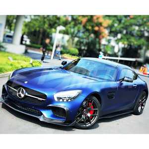 ลิปหน้า <span class=keywords><strong>RT</strong></span> สไตล์สำหรับ Mercedes Benz AMG GT GTS ชุดบอดี้คิทคาร์บอนไฟเบอร์ - Product Image 5