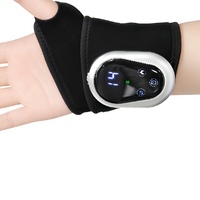 Attelle de massage chauffante sans fil pour poignet, lumière rouge, 3 modes de vibration, minuterie automatique 15 min pour la relaxation musculaire (vente en gros)